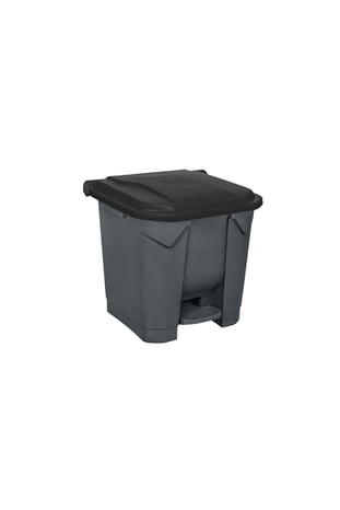 Düz Kapaklı Çöp Kovası 30 Litre - İç Kovalı