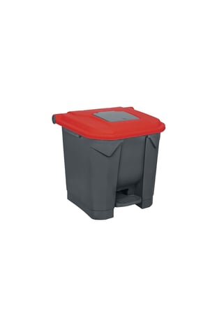 Çift Kapaklı Çöp Kovası 30 Litre - İç Kovalı