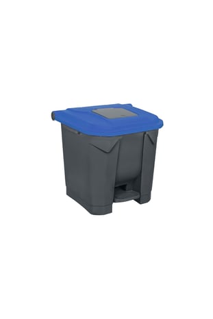 Çift Kapaklı Çöp Kovası 30 Litre - İç Kovalı