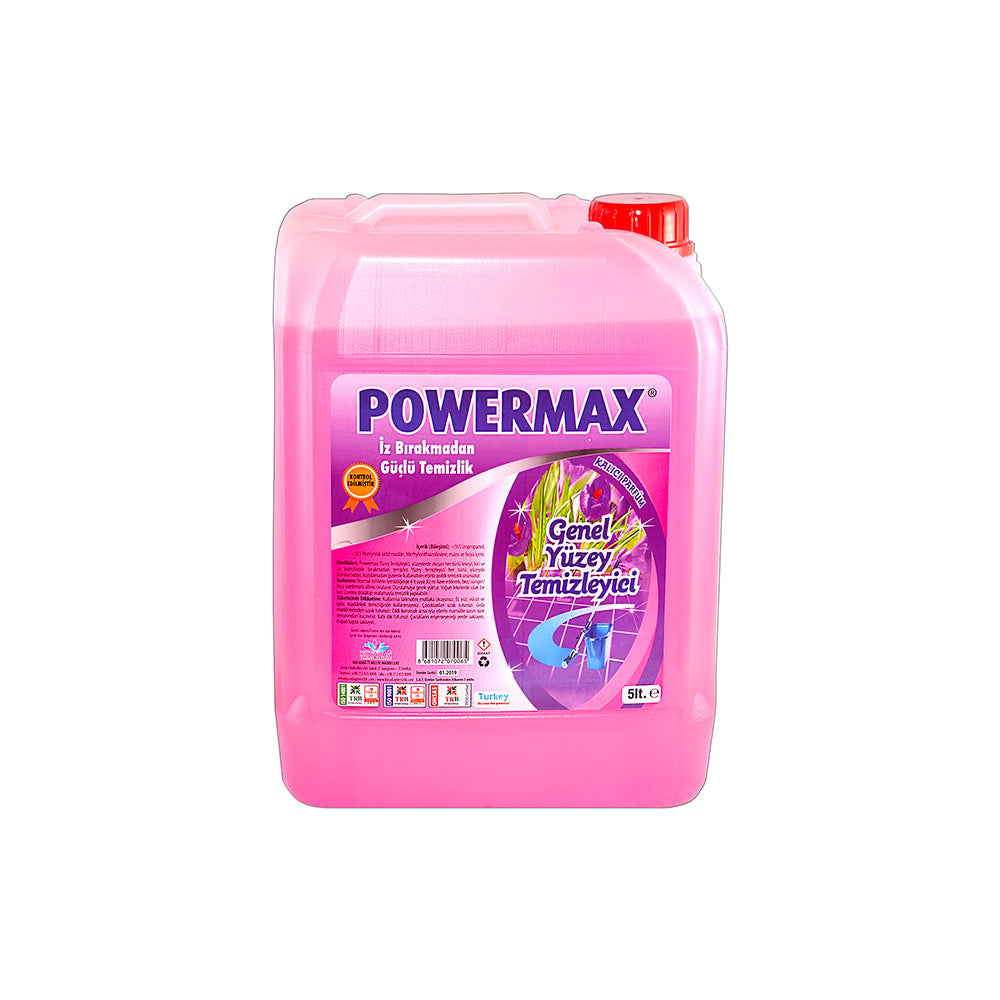Powermax Genel Yüzey Temizleyici - İz Bırakmadan Etkin Temizlik
