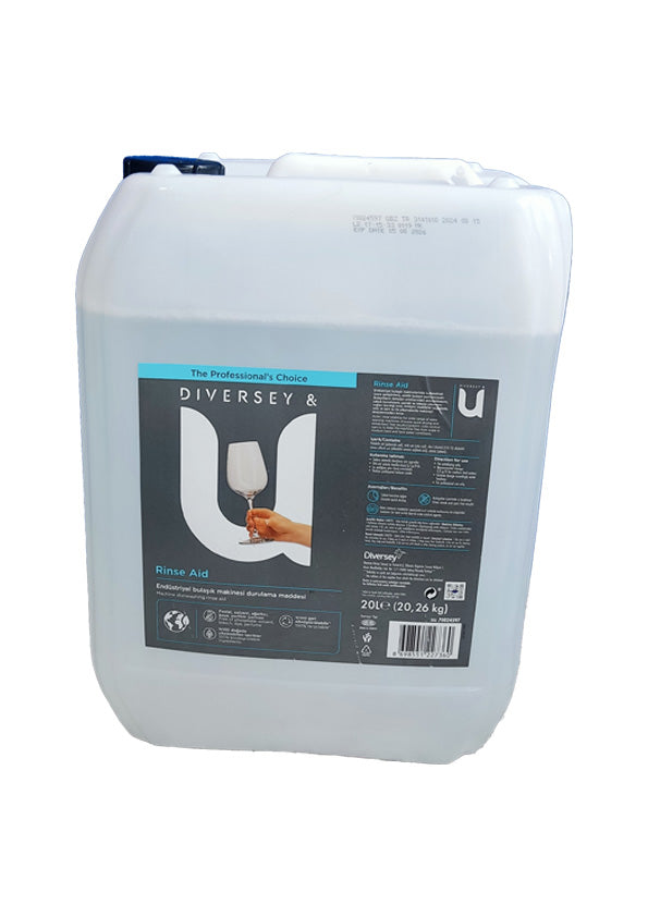 Diversey&U MWW Rinse Aid 20L/20,26Kg -Makine Parlatıcı